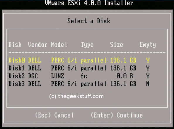 Install Esxi Software Raid 0